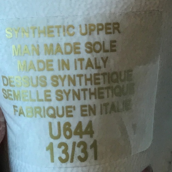 NWT Girls Dress Sandals Giulia Palai Made in Italy White Silver Siz… - Picture 6 of 8